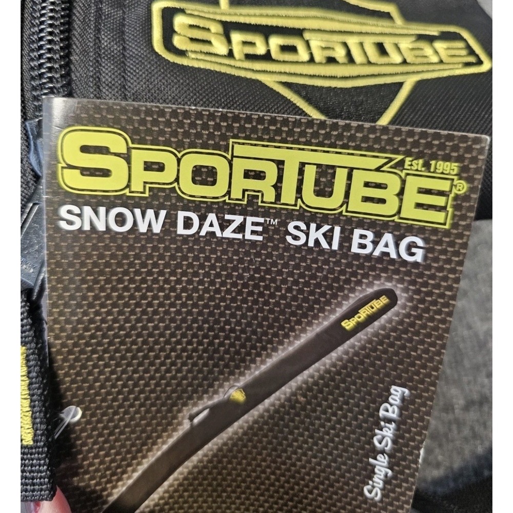 Sportube Snow Daze Ski Bag Single Ski Bag Fits Ski's up to 190cm BRAND NEW